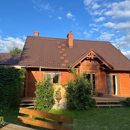 Drewniany Dom W Cudownej Okolicy "Twoja Ostoja" Villa Brusy Exteriör bild