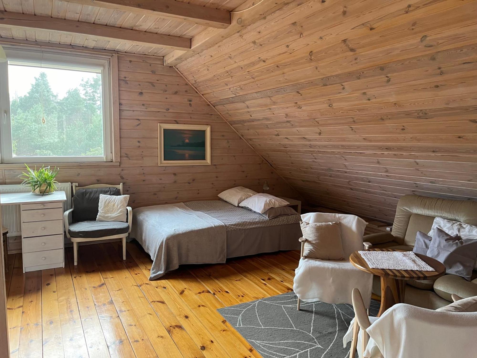 Drewniany Dom W Cudownej Okolicy "Twoja Ostoja" Villa Brusy Exteriör bild