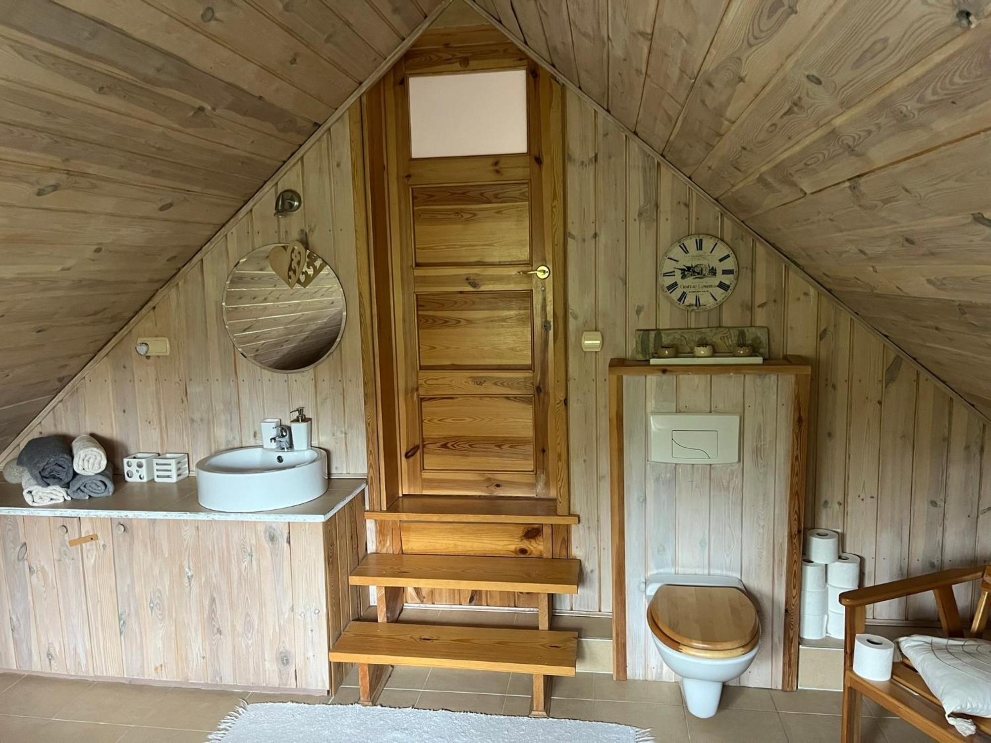 Drewniany Dom W Cudownej Okolicy "Twoja Ostoja" Villa Brusy Exteriör bild
